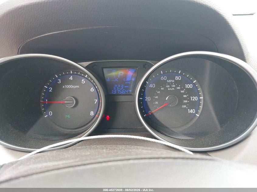 2011 Hyundai Tucson VIN KM8JU3AC2BU242721 IAAI salvage auction — FRONT END, Certificate Of Title (Nebraska), sold $1,700 on 2026-07-09 (photo 7)