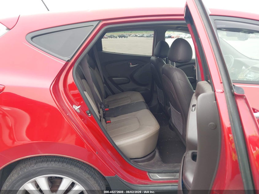 2011 Hyundai Tucson VIN KM8JU3AC2BU242721 IAAI salvage auction — FRONT END, Certificate Of Title (Nebraska), sold $1,700 on 2026-07-09 (photo 8)