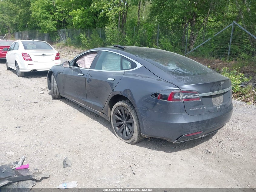 2019 Tesla Model s VIN 5YJSA1E26KF308915 IAAI salvage auction — RIGHT SIDE, Salvage Title, sold $4,500 on 2026-07-14 (photo 3)