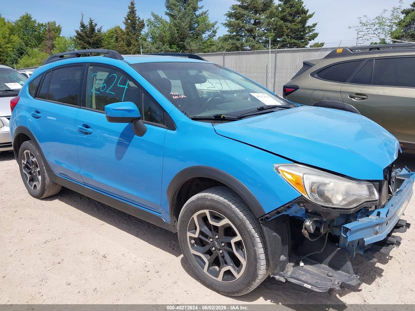 2016 Subaru Xv VIN JF2GPABC3G8326945 IAAI salvage auction — FRONT END, Salvage Title, sold $400 on 2026-07-22 (photo 1)
