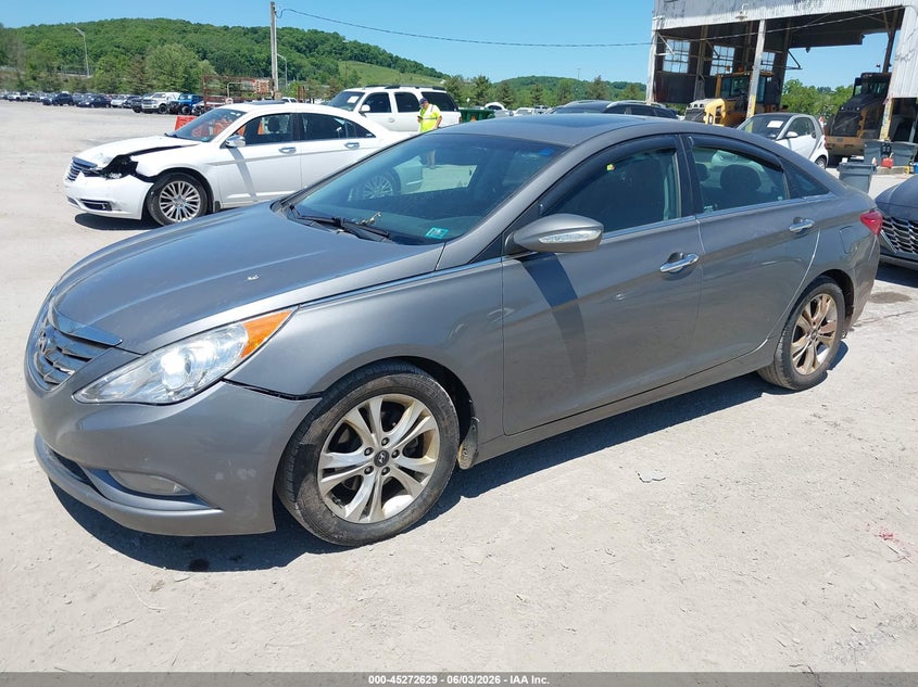2013 Hyundai Sonata VIN 5NPEC4AC5DH610790 IAAI salvage auction — FRONT & REAR, Salvage Title, sold $800 on 2026-07-08 (photo 2)