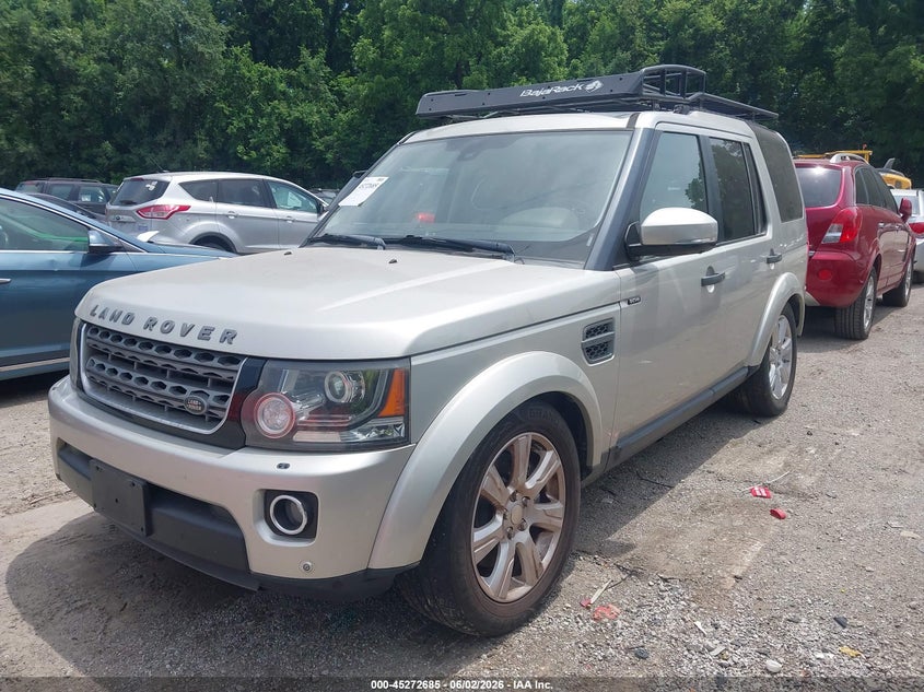 2014 Land rover Lr4 VIN SALAG2V64EA704883 IAAI salvage auction — NORMAL WEAR, Clear (Missouri), sold $1,100 on 2026-07-15 (photo 2)
