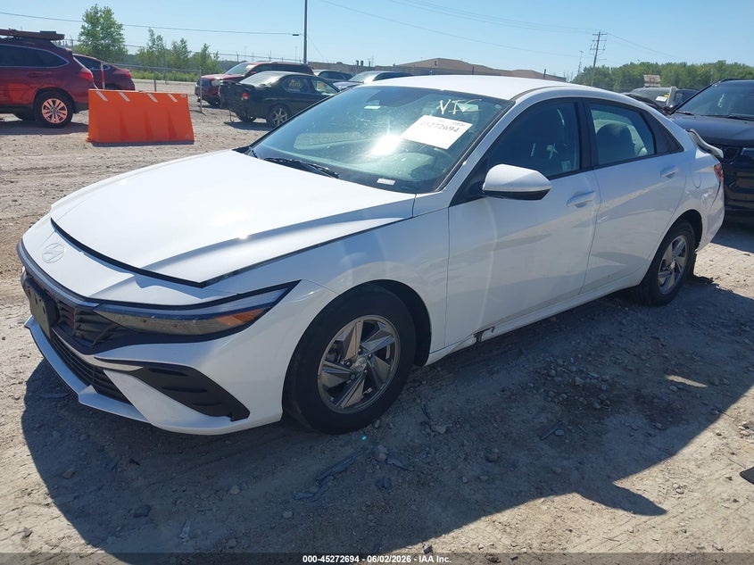 2025 Hyundai Elantra VIN KMHLL4DG7SU958062 IAAI salvage auction — REAR END, Salvage Title, sold $6,800 on 2026-07-23 (photo 2)