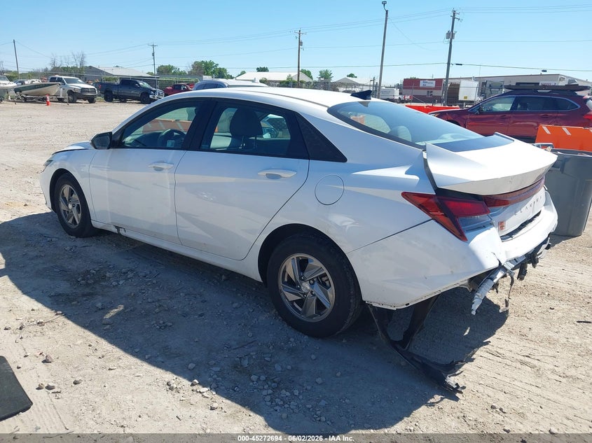 2025 Hyundai Elantra VIN KMHLL4DG7SU958062 IAAI salvage auction — REAR END, Salvage Title, sold $6,800 on 2026-07-23 (photo 3)