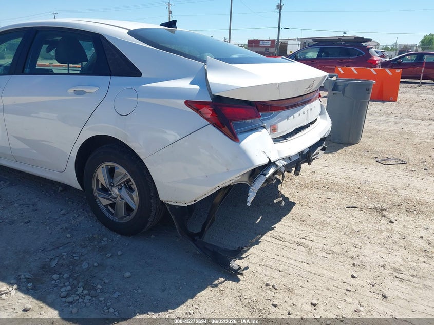 2025 Hyundai Elantra VIN KMHLL4DG7SU958062 IAAI salvage auction — REAR END, Salvage Title, sold $6,800 on 2026-07-23 (photo 6)
