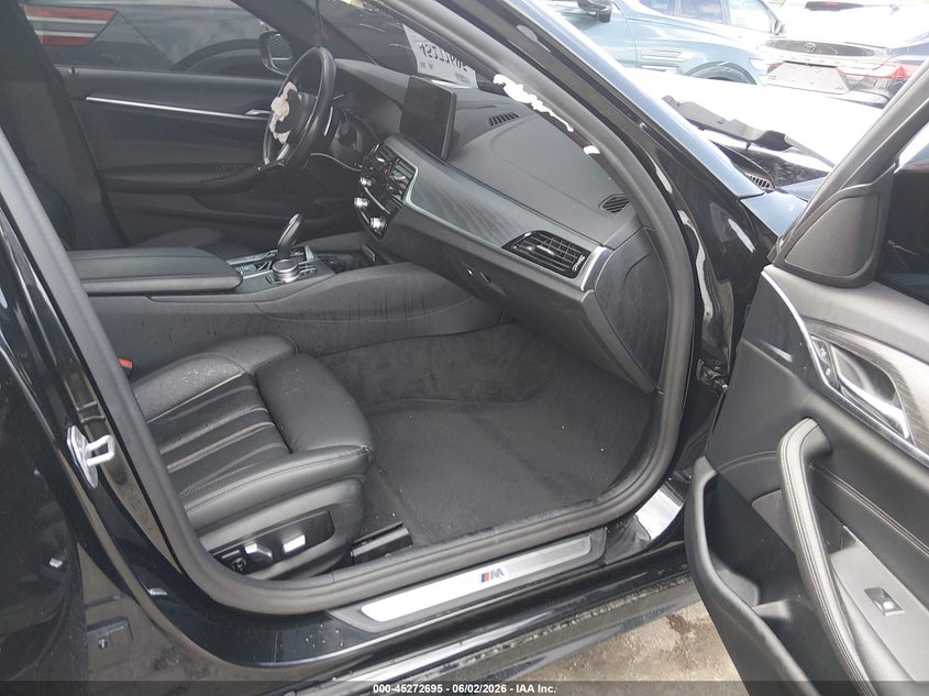 2021 BMW 5er VIN WBA53BJ01MCG87176 IAAI salvage auction — FRONT END, Salvage Title, sold $12,600 on 2026-07-29 (photo 5)