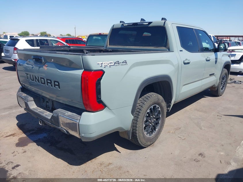 2025 Toyota Tundra VIN 5TFLA5DB1SX262736 IAAI salvage auction — FRONT END, Salvage Title, sold $17,450 on 2026-07-21 (photo 4)