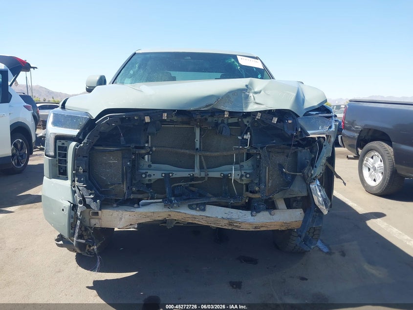 2025 Toyota Tundra VIN 5TFLA5DB1SX262736 IAAI salvage auction — FRONT END, Salvage Title, sold $17,450 on 2026-07-21 (photo 6)