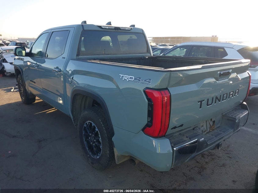 2025 Toyota Tundra VIN 5TFLA5DB1SX262736 IAAI salvage auction — FRONT END, Salvage Title, sold $17,450 on 2026-07-21 (photo 3)