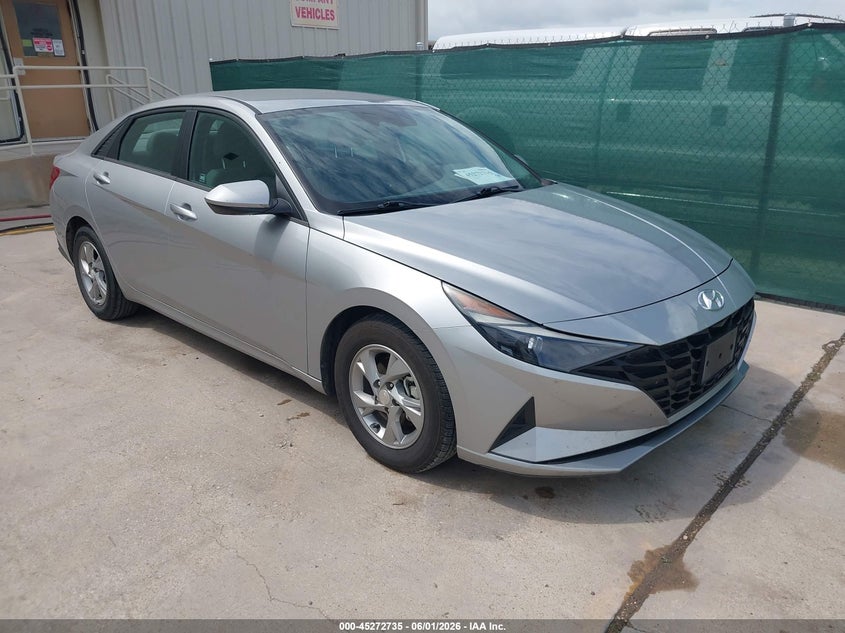 2021 Hyundai Elantra VIN 5NPLL4AG9MH049696 IAAI salvage auction — REAR END, Sf97 (Texas), sold $10,100 on 2026-07-07 (photo 1)