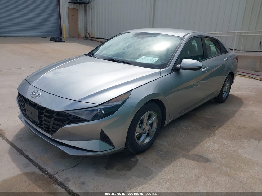 2021 Hyundai Elantra VIN 5NPLL4AG9MH049696 IAAI salvage auction — REAR END, Sf97 (Texas), sold $10,100 on 2026-07-07 (photo 2)