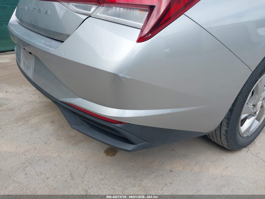 2021 Hyundai Elantra VIN 5NPLL4AG9MH049696 IAAI salvage auction — REAR END, Sf97 (Texas), sold $10,100 on 2026-07-07 (photo 6)