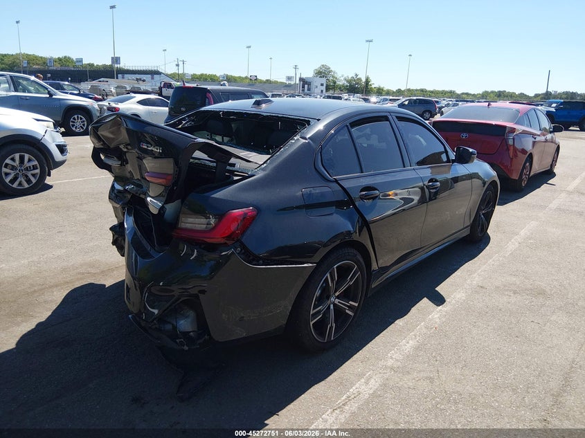 2024 BMW 3er VIN 3MW49FF02R8D95283 IAAI salvage auction — FRONT & REAR, Salvage (New Jersey), sold $10,100 on 2026-07-30 (photo 4)