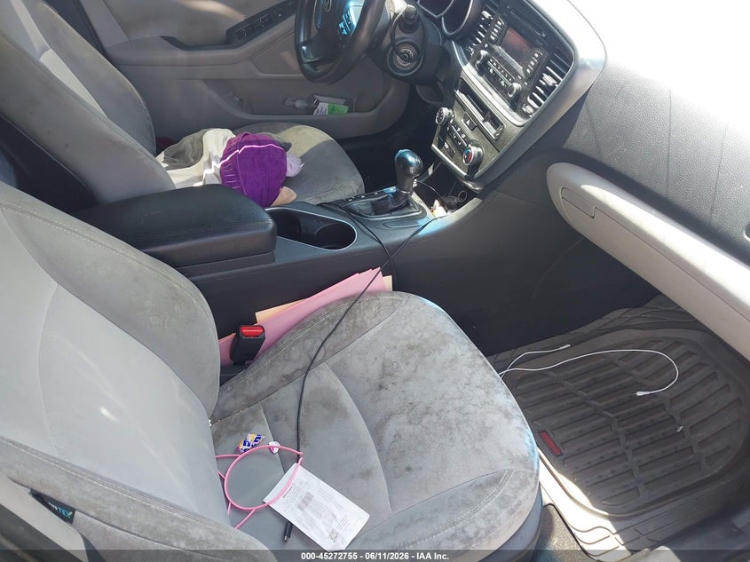 2014 Kia Optima VIN 5XXGM4A70EG329941 IAAI salvage auction — FRONT END, Clear (Texas), sold $400 on 2026-07-07 (photo 5)
