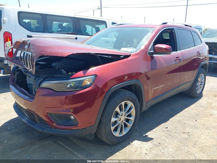 2020 Jeep Cherokee VIN 1C4PJMLB0LD623289 IAAI salvage auction — FRONT END, Salvage Title, sold $3,650 on 2026-07-11 (photo 2)
