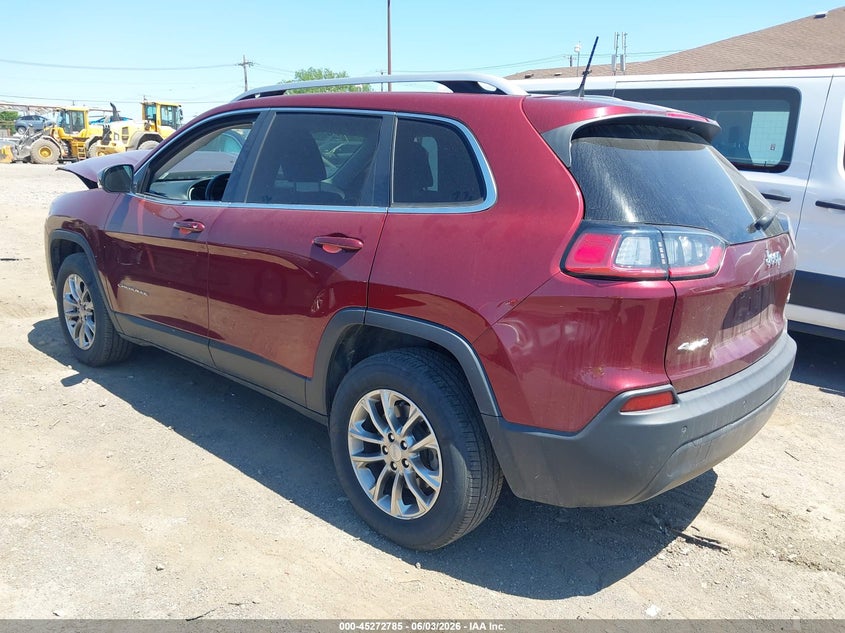 2020 Jeep Cherokee VIN 1C4PJMLB0LD623289 IAAI salvage auction — FRONT END, Salvage Title, sold $3,650 on 2026-07-11 (photo 3)