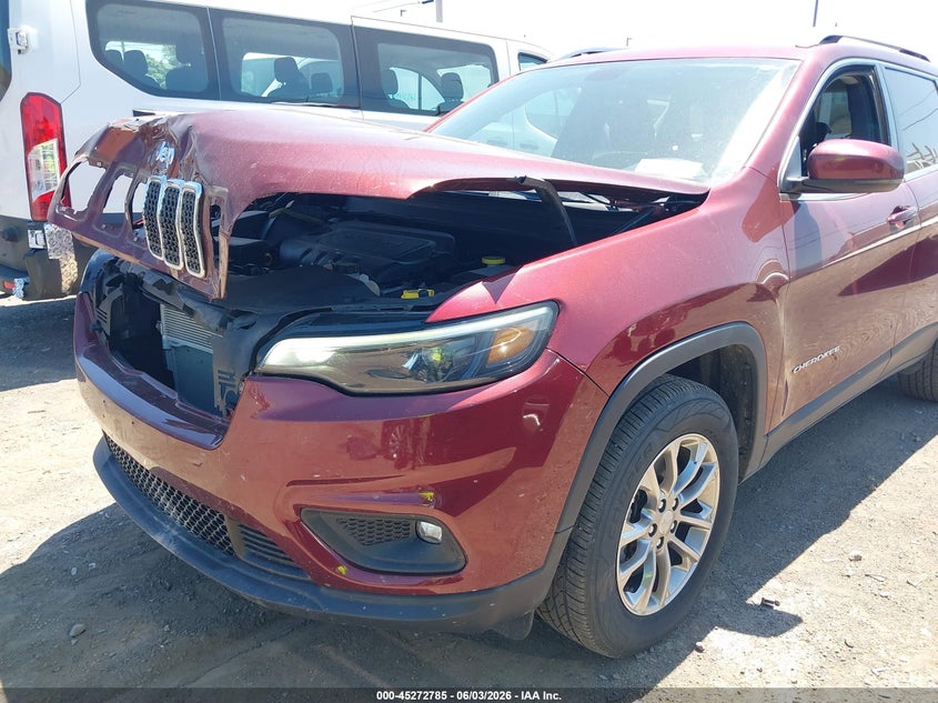 2020 Jeep Cherokee VIN 1C4PJMLB0LD623289 IAAI salvage auction — FRONT END, Salvage Title, sold $3,650 on 2026-07-11 (photo 6)