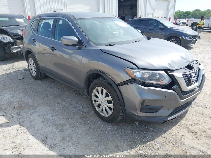 2017 Nissan Rogue VIN KNMAT2MV3HP509127 IAAI salvage auction — FRONT END, Salvage Title, sold $1,300 on 2026-07-21 (photo 1)