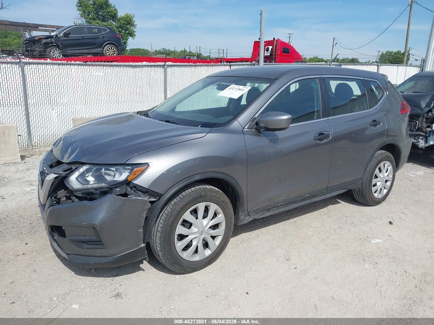 2017 Nissan Rogue VIN KNMAT2MV3HP509127 IAAI salvage auction — FRONT END, Salvage Title, sold $1,300 on 2026-07-21 (photo 2)
