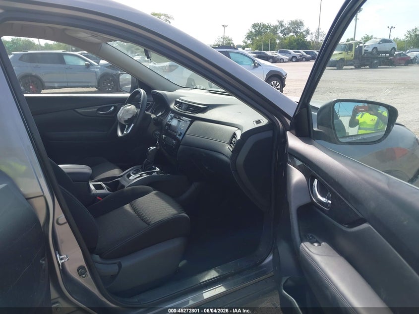 2017 Nissan Rogue VIN KNMAT2MV3HP509127 IAAI salvage auction — FRONT END, Salvage Title, sold $1,300 on 2026-07-21 (photo 5)