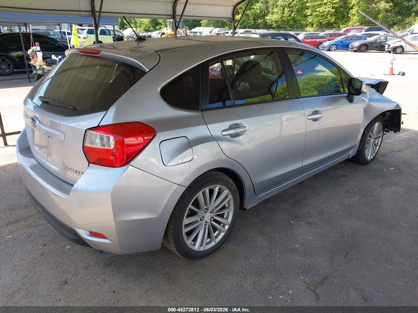 2012 Subaru Impreza VIN JF1GPAH68CH229174 IAAI salvage auction — FRONT END, Salvage Title, sold $450 on 2026-07-09 (photo 4)