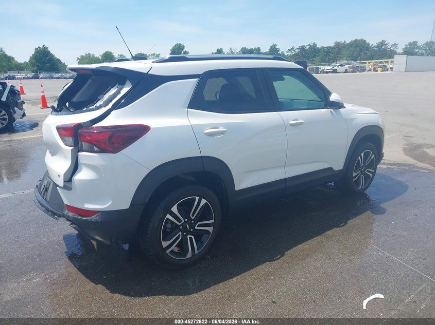 2024 Chevrolet Trailblazer VIN KL79MRSL2RB051845 IAAI salvage auction — FRONT & REAR, Salvage (Indiana), sold $2,725 on 2026-07-17 (photo 4)