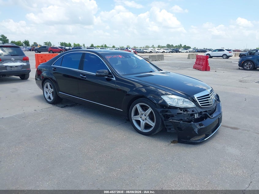 2013 Mercedes-benz S-klasse VIN WDDNG7DB6DA513734 IAAI salvage auction — FRONT END, Original (Texas), sold $3,650 on 2026-08-16 (photo 1)