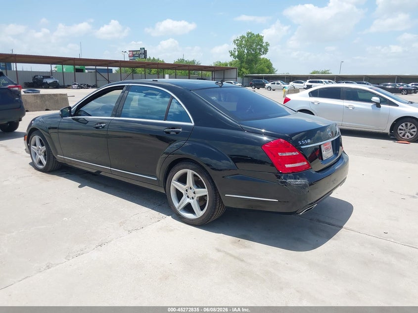 2013 Mercedes-benz S-klasse VIN WDDNG7DB6DA513734 IAAI salvage auction — FRONT END, Original (Texas), sold $3,650 on 2026-08-16 (photo 3)