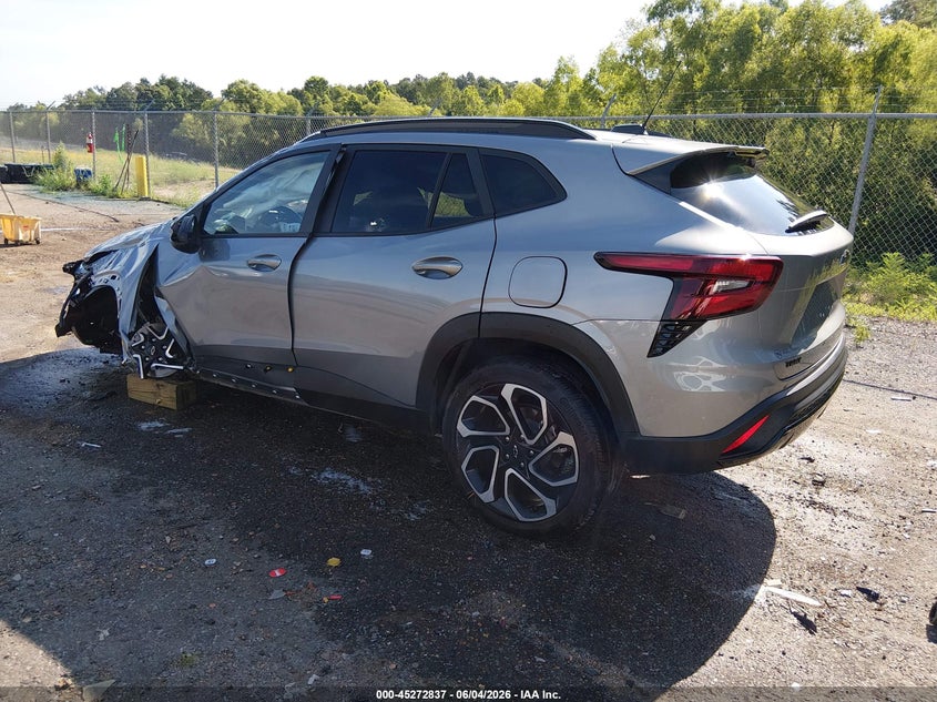 2025 Chevrolet Trax VIN KL77LJEP1SC163658 IAAI salvage auction — ROLLOVER, Salvage Title, sold $2,450 on 2026-08-01 (photo 3)