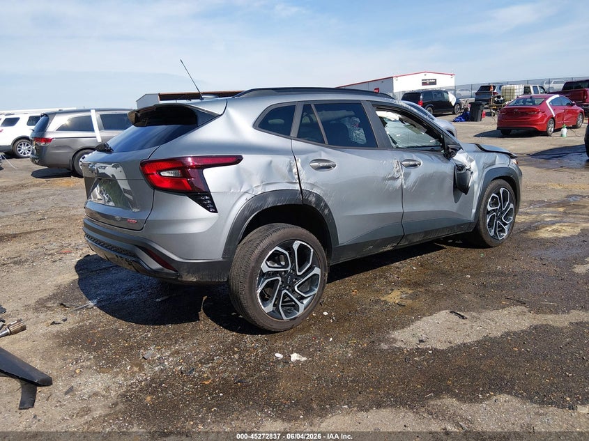 2025 Chevrolet Trax VIN KL77LJEP1SC163658 IAAI salvage auction — ROLLOVER, Salvage Title, sold $2,450 on 2026-08-01 (photo 4)