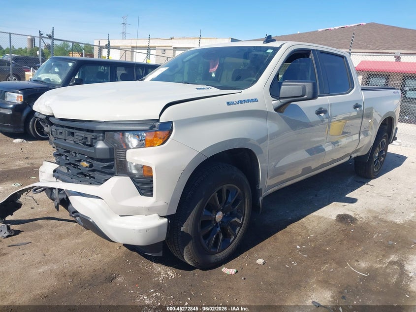 2026 Chevrolet Silverado VIN 1GCPKBEK4TZ198726 IAAI salvage auction — FRONT END, Clear Claim Paid (Wisconsin), sold $13,600 on 2026-08-25 (photo 2)