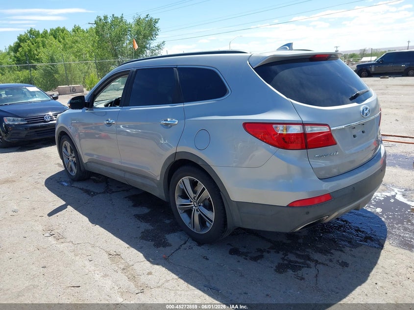 2014 Hyundai Santa fe VIN KM8SRDHF3EU054404 IAAI salvage auction — THEFT, Salvage (New Mexico), sold $2,150 on 2026-07-29 (photo 3)