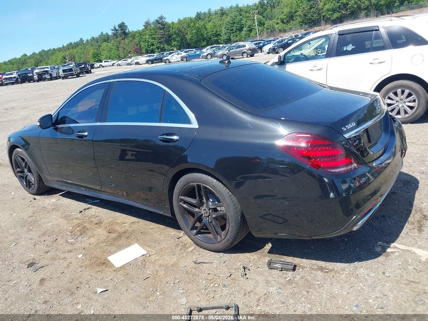 2018 Mercedes-benz S-klasse VIN WDDUG8GB3JA400221 IAAI salvage auction — REAR END, Salvage Title, sold $18,400 on 2026-07-09 (photo 3)