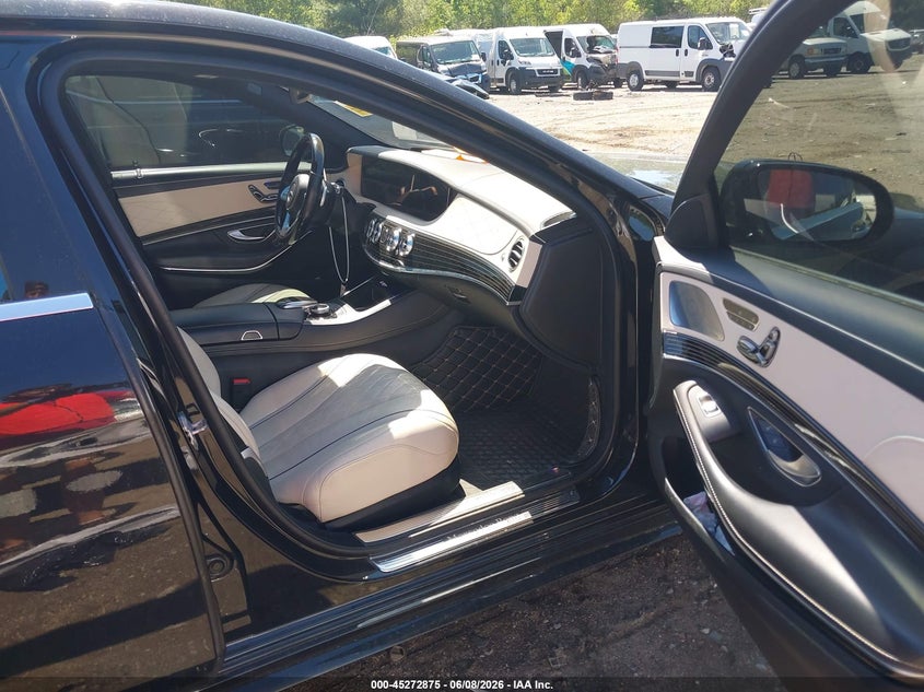 2018 Mercedes-benz S-klasse VIN WDDUG8GB3JA400221 IAAI salvage auction — REAR END, Salvage Title, sold $18,400 on 2026-07-09 (photo 5)