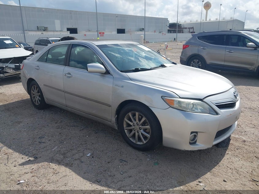 2011 Toyota Camry hybrid VIN 4T1BB3EK8BU130825 IAAI salvage auction — FRONT END, Salvage (Texas), sold $1,200 on 2026-07-09 (photo 1)
