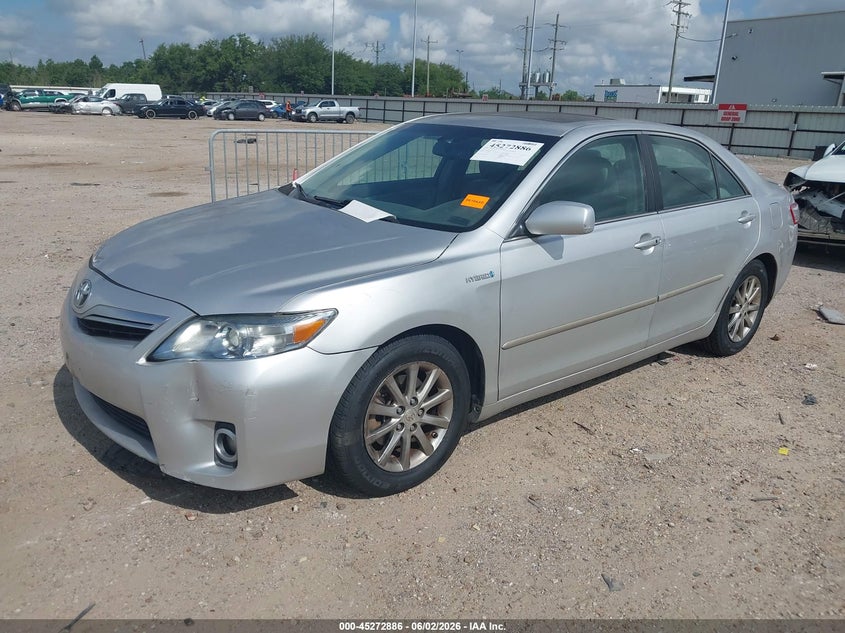 2011 Toyota Camry hybrid VIN 4T1BB3EK8BU130825 IAAI salvage auction — FRONT END, Salvage (Texas), sold $1,200 on 2026-07-09 (photo 2)