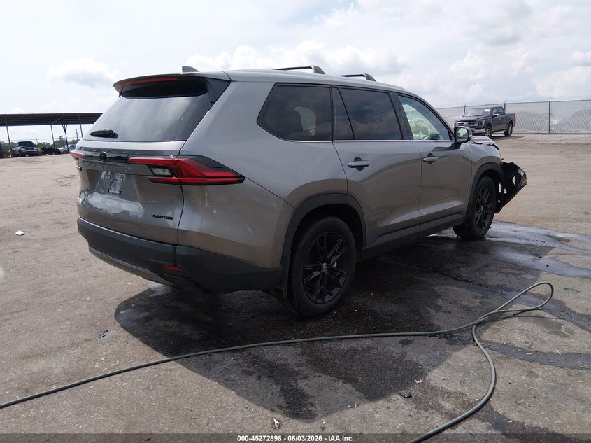 2025 Toyota Highlander VIN 5TDAAAA50SS033937 IAAI salvage auction — FRONT END, Salvage Title, sold $16,600 on 2026-07-08 (photo 4)