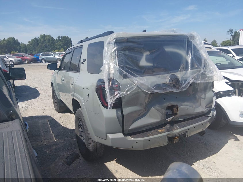 2022 Toyota 4runner VIN JTERU5JR0N5993754 IAAI salvage auction — REAR END, Salvage Title, sold $23,950 on 2026-07-06 (photo 3)