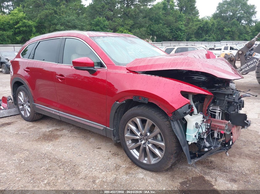 2021 Mazda Cx-9 VIN JM3TCADY1M0529223 IAAI salvage auction — FRONT END, Salvage Title, sold $1,350 on 2026-08-20 (photo 1)