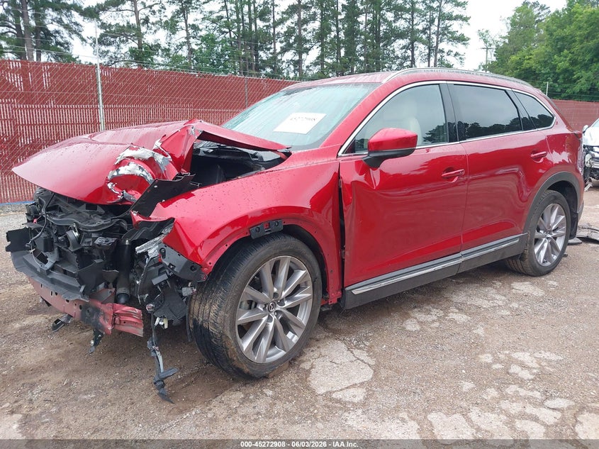 2021 Mazda Cx-9 VIN JM3TCADY1M0529223 IAAI salvage auction — FRONT END, Salvage Title, sold $1,350 on 2026-08-20 (photo 2)