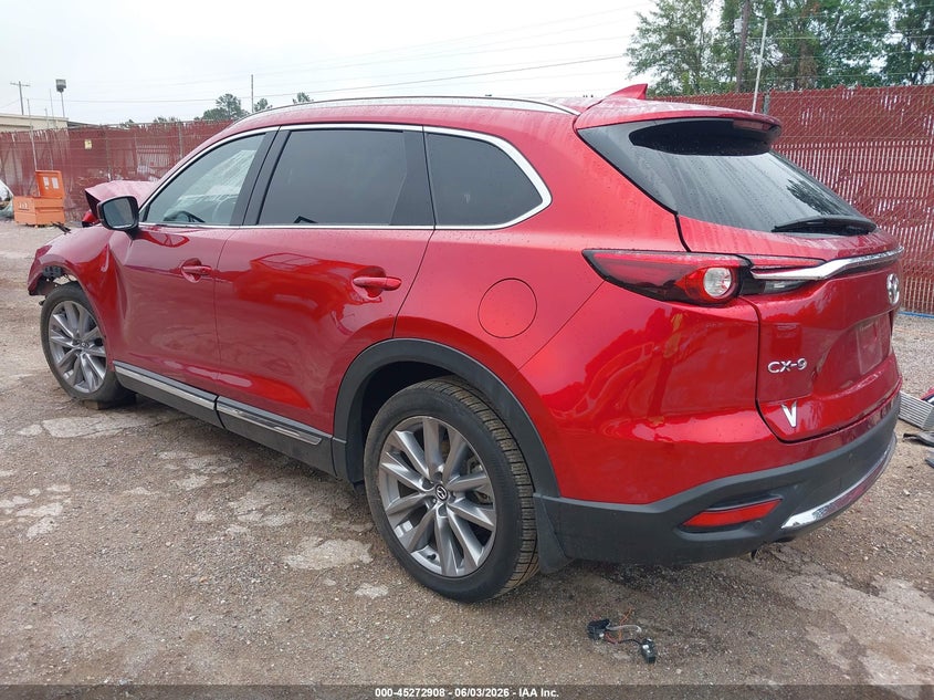 2021 Mazda Cx-9 VIN JM3TCADY1M0529223 IAAI salvage auction — FRONT END, Salvage Title, sold $1,350 on 2026-08-20 (photo 3)