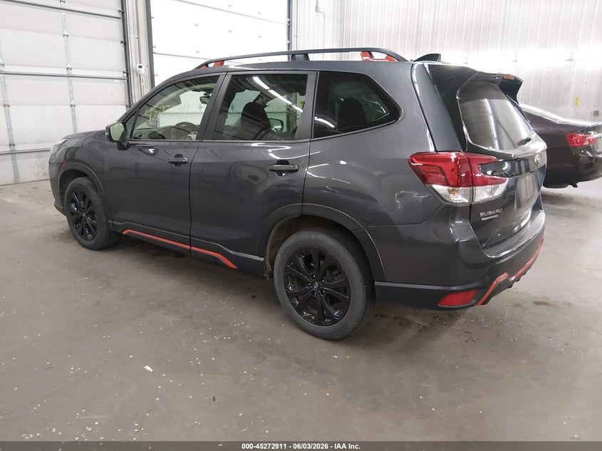 2024 Subaru Forester VIN JF2SKAGC9RH409610 IAAI salvage auction — RIGHT FRONT, Salvage Title, sold $8,250 on 2026-07-14 (photo 3)