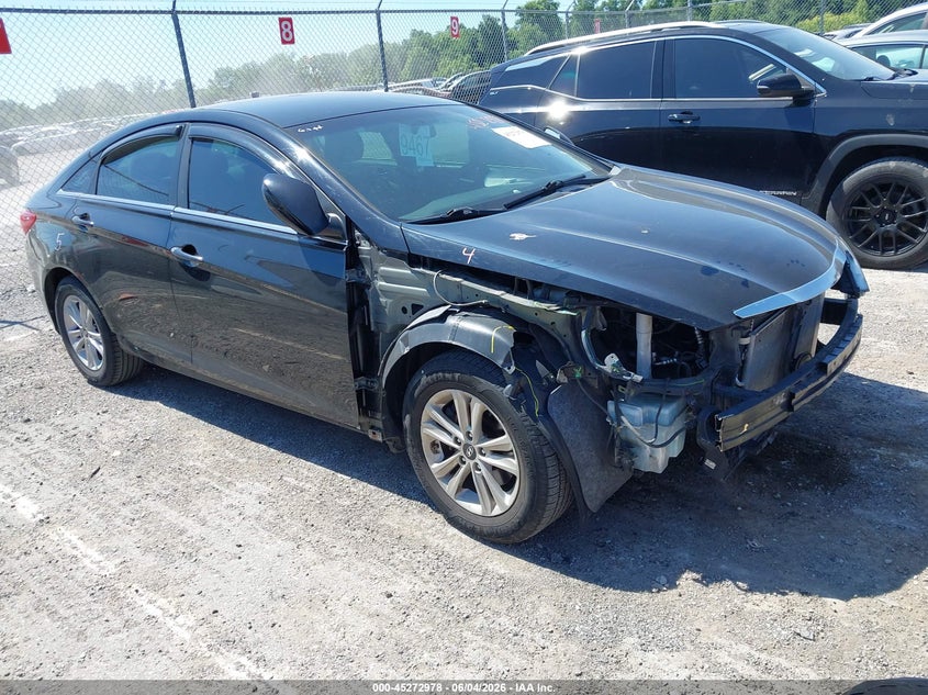 2013 Hyundai Sonata VIN 5NPEB4ACXDH615941 IAAI salvage auction — RIGHT FRONT, Salvage Title, sold $275 on 2026-07-06 (photo 1)