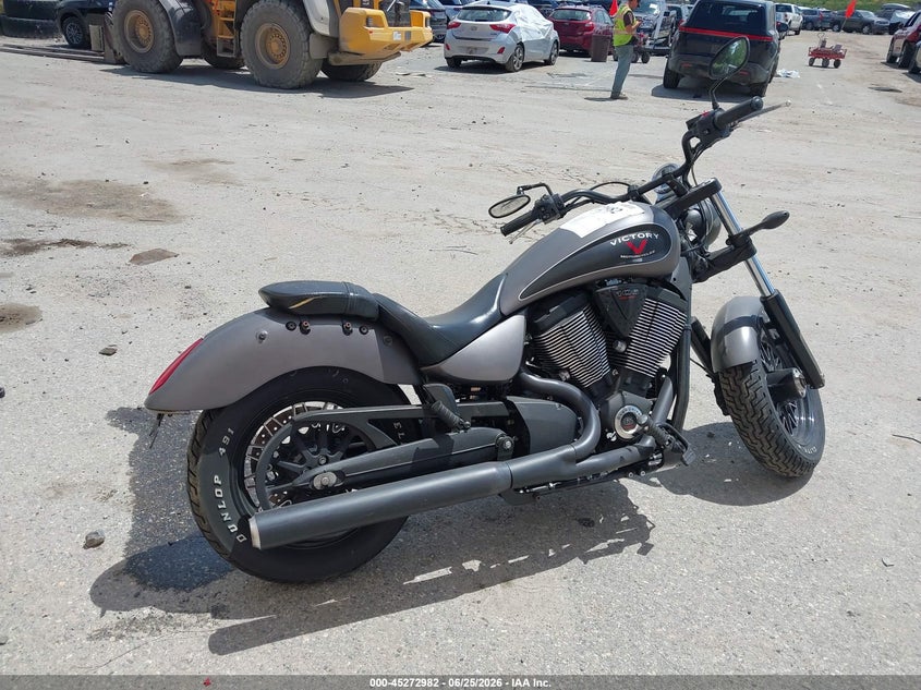 2015 Victory Gunner VIN 5VPLB36N2F3044859 IAAI salvage auction — SIDE, Clear (Massachusetts), sold $975 on 2026-07-15 (photo 4)