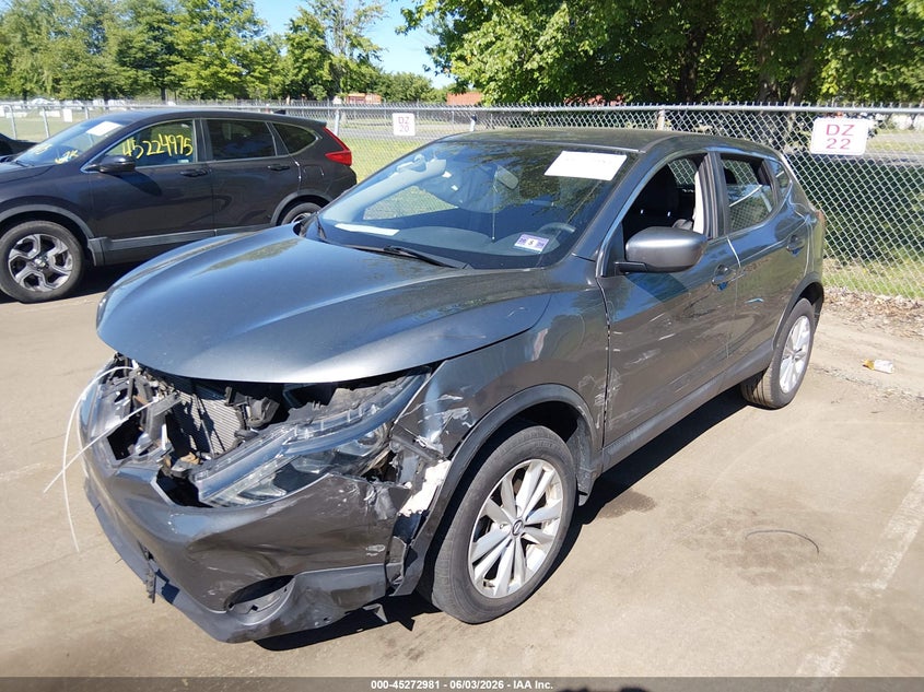2019 Nissan Rogue VIN JN1BJ1CR2KW629459 IAAI salvage auction — FRONT END, Salvage (New Jersey), sold $1,400 on 2026-07-27 (photo 2)