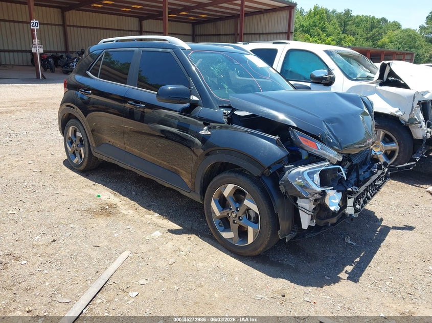 2021 Hyundai Venue VIN KMHRC8A30MU112555 IAAI salvage auction — FRONT END, Salvage Title, sold $1,250 on 2026-07-17 (photo 1)