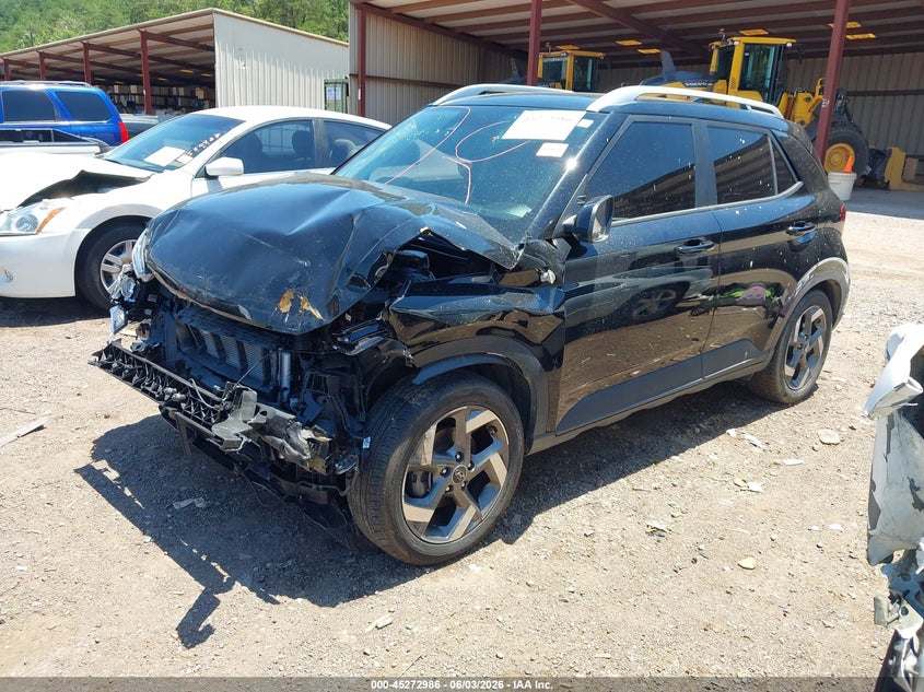2021 Hyundai Venue VIN KMHRC8A30MU112555 IAAI salvage auction — FRONT END, Salvage Title, sold $1,250 on 2026-07-17 (photo 2)