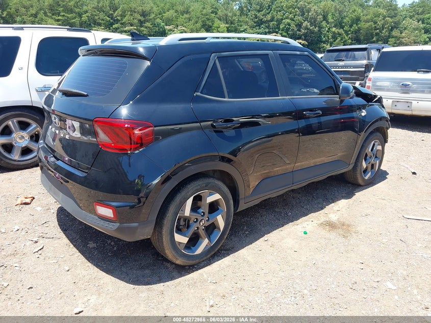 2021 Hyundai Venue VIN KMHRC8A30MU112555 IAAI salvage auction — FRONT END, Salvage Title, sold $1,250 on 2026-07-17 (photo 4)