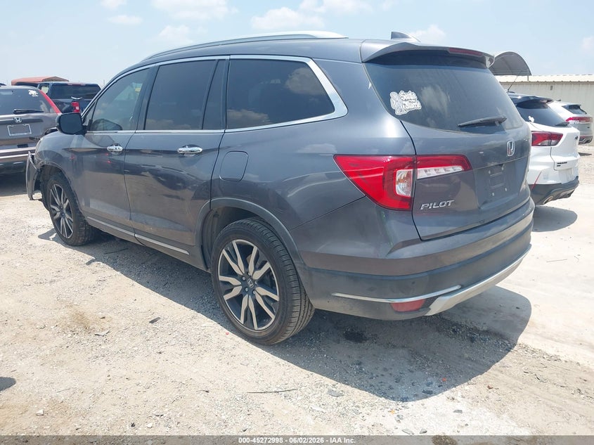 2021 Honda Pilot VIN 5FNYF5H98MB000322 IAAI salvage auction — FRONT END, Salvage Title, sold $6,700 on 2026-07-09 (photo 3)