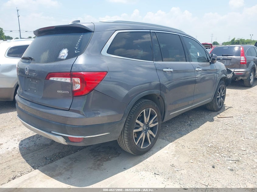 2021 Honda Pilot VIN 5FNYF5H98MB000322 IAAI salvage auction — FRONT END, Salvage Title, sold $6,700 on 2026-07-09 (photo 4)